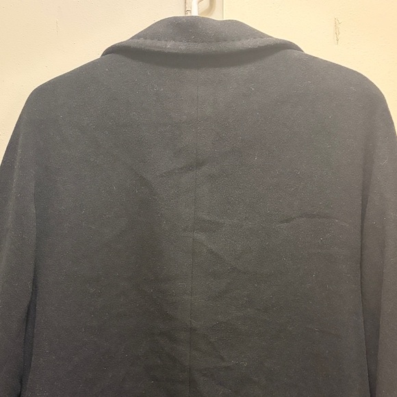 Ellen Tracy Elegant Black Wool coat - Picture 5 of 5